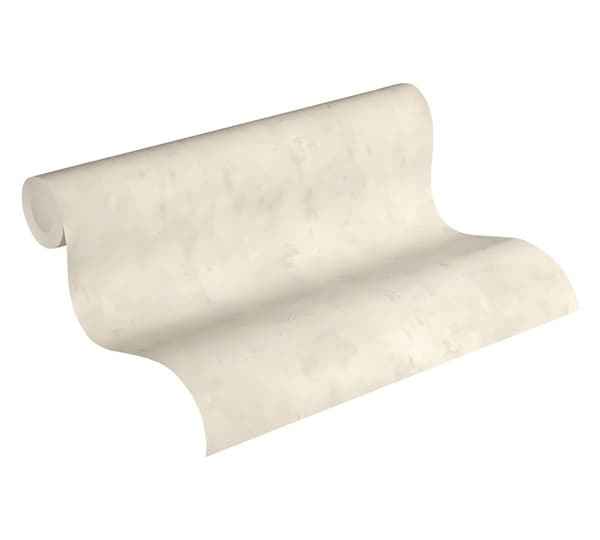 Non woven-tapet uni kulör Profhome 230744-GU lätt texturerad matt färg grå 5,33 m2
