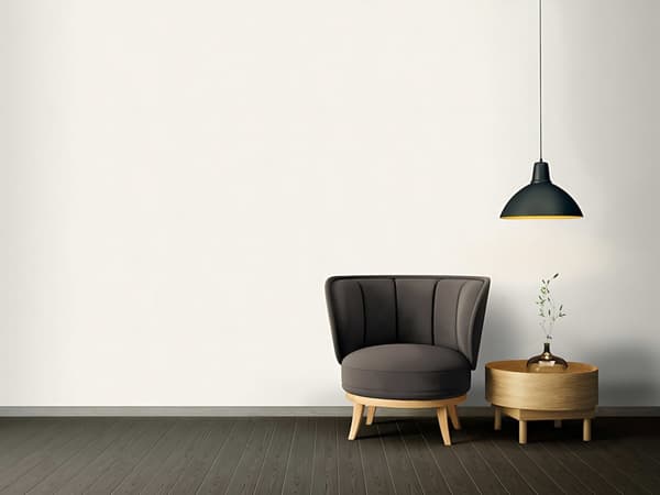 Övermålningsbar tapet uni kulör Profhome 233110-GU lätt texturerad matt färg vit 5,33 m2