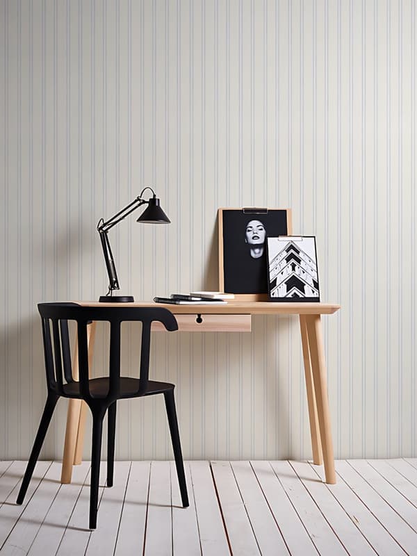 Övermålningsbar tapet traditionell Profhome 243515-GU texturerad matt färg vit 5,33 m2