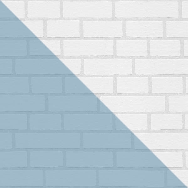Övermålningsbar tapet sten utseende Profhome 245311-GU texturerad matt färg vit 5,33 m2