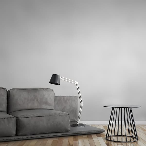 Övermålningsbar tapet textur Profhome 248817-GU lätt texturerad matt färg vit 26,5 m2