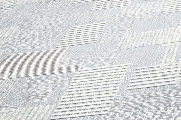 Övermålningsbar tapet Kollage Profhome 262516-GU texturerad matt färg vit 5,33 m2