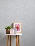Miniatyrbild 4 av 6: Övermålningsbar tapet Kollage Profhome 262516-GU texturerad matt färg vit 5,33 m2