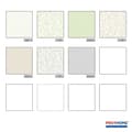 Miniatyrbild 6 av 6: Non woven-tapet uni kulör Profhome 288578-GU lätt texturerad matt färg vit 5,33 m2