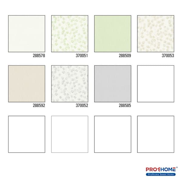 Non woven-tapet uni kulör Profhome 288578-GU lätt texturerad matt färg vit 5,33 m2