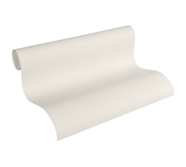 Non woven-tapet uni kulör Profhome 297310-GU texturerad matt färg grädde beige 5,33 m2