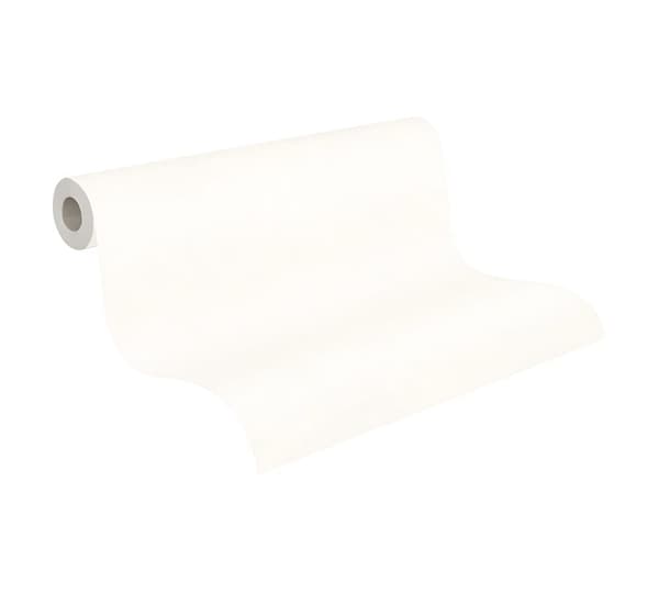 Non woven-tapet uni kulör Profhome 300931-GU texturerad matt färg vit 5,33 m2