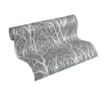 Miniatyrbild 2 av 9: Non woven-tapet skog Profhome 300943-GU texturerad matt färg silver grå 5,33 m2