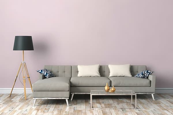 Non woven-tapet uni kulör Profhome 303219-GU slät glittrande färg rosa 5,33 m2