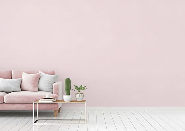 Non woven-tapet uni kulör Profhome 303219-GU slät glittrande färg rosa 5,33 m2