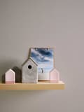 Miniatyrbild 6 av 9: Non woven-tapet uni kulör Profhome 303288-GU slät glittrande färg grå 5,33 m2