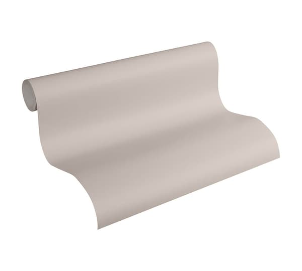 Non woven-tapet uni kulör Profhome 303288-GU slät glittrande färg grå 5,33 m2