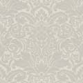 Miniatyrbild 1 av 6: Non woven-tapet ornament Profhome 305451-GU lätt texturerad matt färg silver grädde 5,23 m2