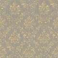 Miniatyrbild 1 av 8: Textiltapet ornament Profhome 306625-GU texturerad glansigt mönster matt bakgrund färg beige guld 5,33 m2