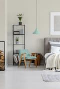 Miniatyrbild 4 av 8: Non woven-tapet uni kulör Profhome 306881-GU lätt texturerad matt färg beige 5,33 m2