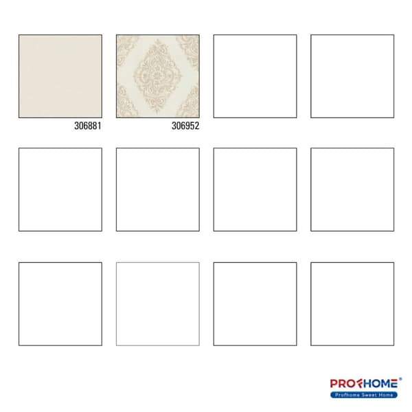 Non woven-tapet uni kulör Profhome 306881-GU lätt texturerad matt färg beige 5,33 m2