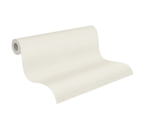 Non woven-tapet uni kulör Profhome 306882-GU lätt texturerad matt färg grädde 5,33 m2