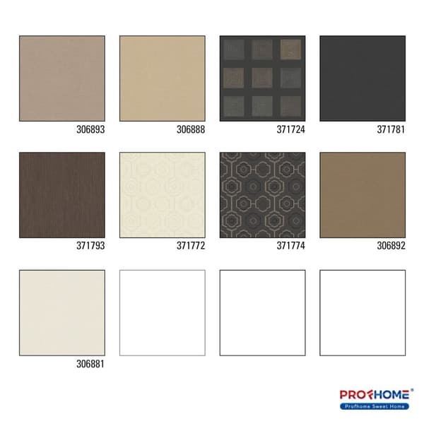 Non woven-tapet uni kulör Profhome 306893-GU lätt texturerad matt färg beige brun 5,33 m2