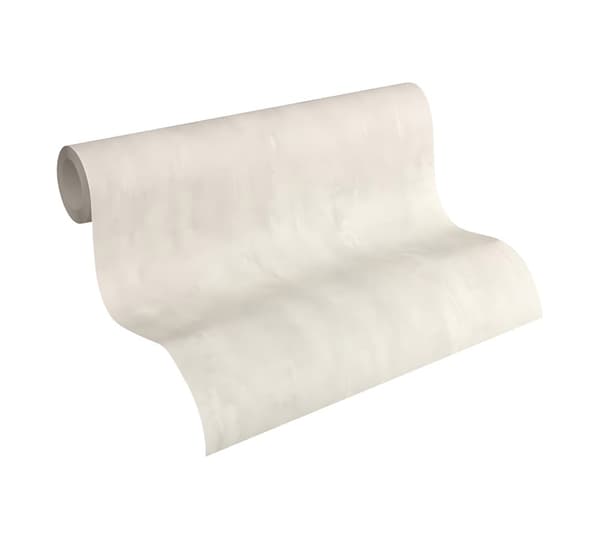 Non woven-tapet uni kulör Profhome 306941-GU lätt texturerad matt färg grå vit 5,33 m2