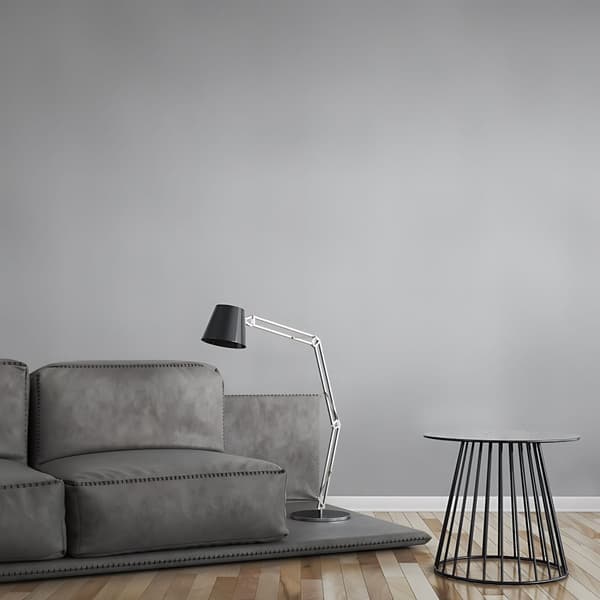 Övermålningsbar tapet textur Profhome 309716-GU lätt texturerad matt färg vit 26,5 m2