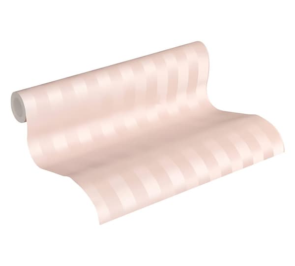 Non woven-tapet traditionell Profhome 312150-GU texturerad matt färg rosa 5,33 m2