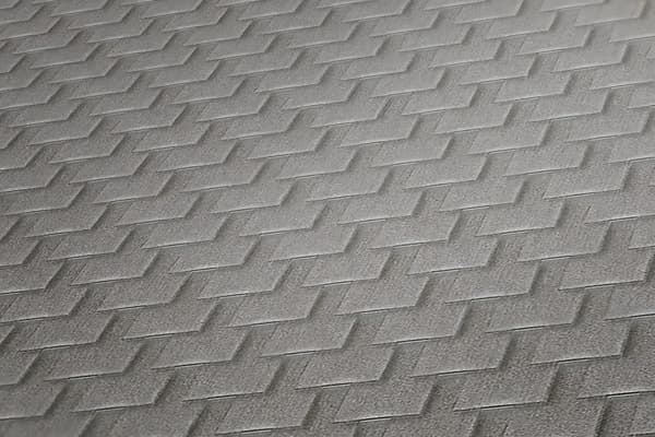 Non woven-tapet uni kulör Profhome 319083-GU lätt texturerad matt färg grå silver 5,33 m2