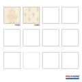 Miniatyrbild 7 av 7: Textiltapet ornament Profhome 319452-GU lätt texturerad matt färg grädde guld 5,33 m2