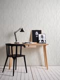 Miniatyrbild 8 av 8: Övermålningsbar tapet grafisk Profhome 321114-GU texturerad matt färg vit 26,5 m2