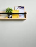 Miniatyrbild 6 av 6: Non woven-tapet uni kulör Profhome 322319-GU lätt texturerad matt färg vit 5,33 m2