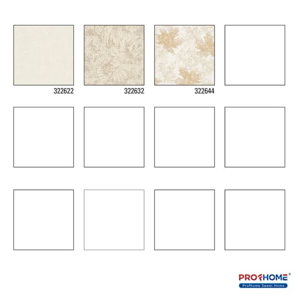 Non woven-tapet uni kulör Profhome 322622-GU lätt texturerad glansigt färg grädde 5,33 m2