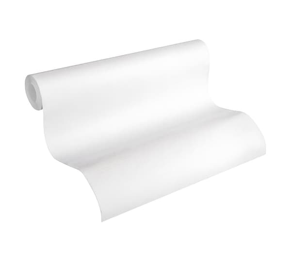 Övermålningsbar tapet textur Profhome 323613-GU lätt texturerad matt färg vit 5,33 m2