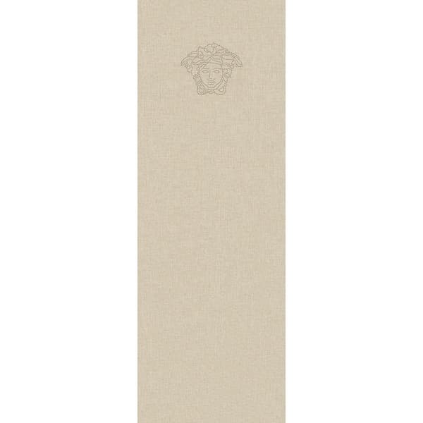 Non woven-tapet abstrakt Profhome 329502-GU texturerad pärlemorskimrande effekt färg grädde guld 2,31 m2