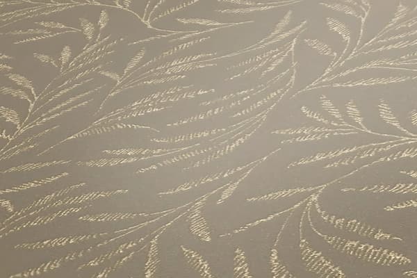 Non woven-tapet blomster Profhome 333263-GU slät matt färg brun brons grå 5,33 m2