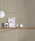 Miniatyrbild 6 av 7: Non woven-tapet blomster Profhome 333263-GU slät matt färg brun brons grå 5,33 m2