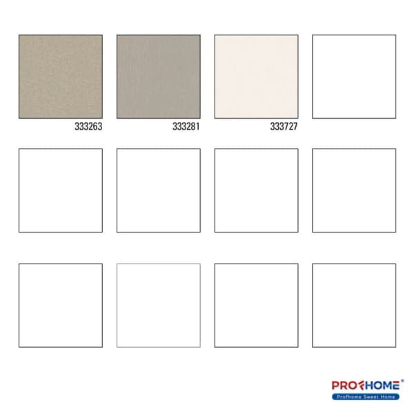 Non woven-tapet blomster Profhome 333263-GU slät matt färg brun brons grå 5,33 m2