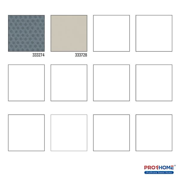 Non woven-tapet geometrisk Profhome 333274-GU slät matt färg silver blå 5,33 m2