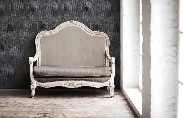 Non woven-tapet abstrakt Profhome 333734-GU slät matt färg svart silver 5,33 m2