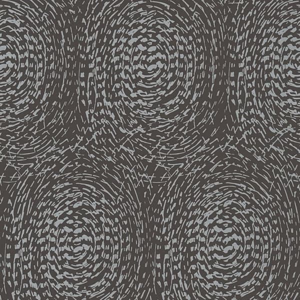 Non woven-tapet abstrakt Profhome 333734-GU slät matt färg svart silver 5,33 m2