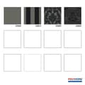 Miniatyrbild 7 av 7: Non woven-tapet uni kulör Profhome 335408-GU lätt texturerad matt färg grå 5,33 m2