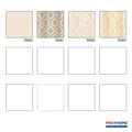 Miniatyrbild 6 av 6: Non woven-tapet uni kulör Profhome 335445-GU lätt texturerad matt färg grädde 5,33 m2