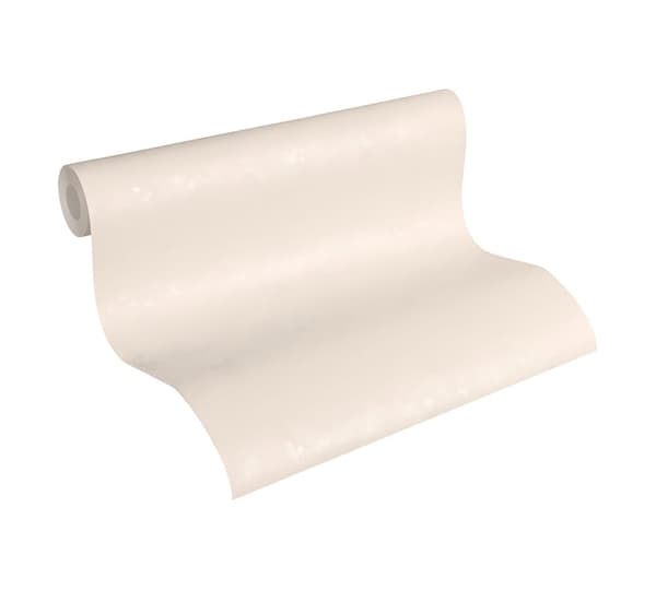 Non woven-tapet uni kulör Profhome 335445-GU lätt texturerad matt färg grädde 5,33 m2