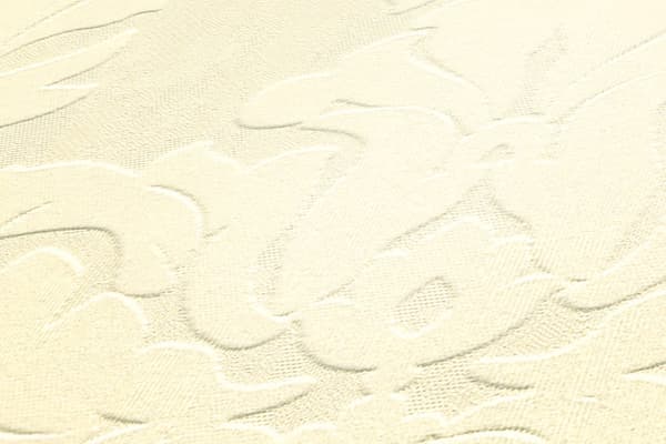 Non woven-tapet ornament Profhome 335801-GU lätt texturerad matt färg grädde silver 5,23 m2