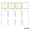 Miniatyrbild 7 av 7: Non woven-tapet ornament Profhome 335801-GU lätt texturerad matt färg grädde silver 5,23 m2