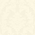 Miniatyrbild 1 av 7: Non woven-tapet ornament Profhome 335801-GU lätt texturerad matt färg grädde silver 5,23 m2