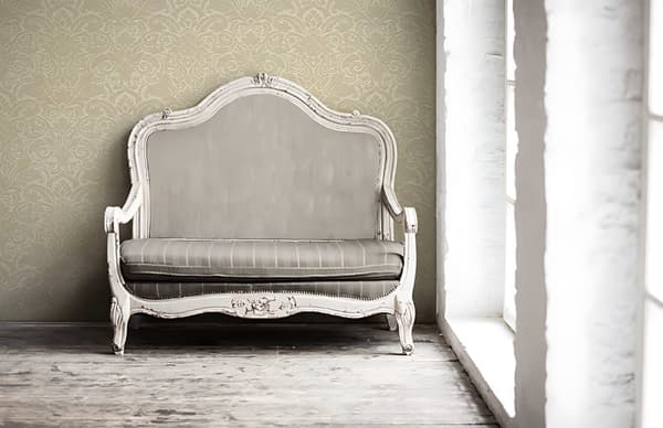 Non woven-tapet ornament Profhome 335831-GU lätt texturerad matt färg beige 5,23 m2