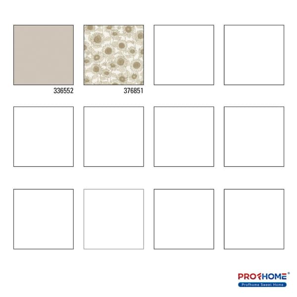 Non woven-tapet uni kulör Profhome 336552-GU slät matt färg beige 5,33 m2