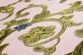 Miniatyrbild 3 av 6: Non woven-tapet Blommig Profhome 343256-GU lätt texturerad glittrande mönster matt bakgrund färg blå guld rosa 7,04 m2