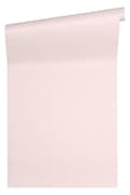 Miniatyrbild 2 av 6: Non woven-tapet uni kulör Profhome 343272-GU lätt texturerad glittrande färg rosa 7,04 m2