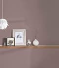 Miniatyrbild 5 av 6: Non woven-tapet uni kulör Profhome 343277-GU lätt texturerad glittrande färg violett 7,04 m2