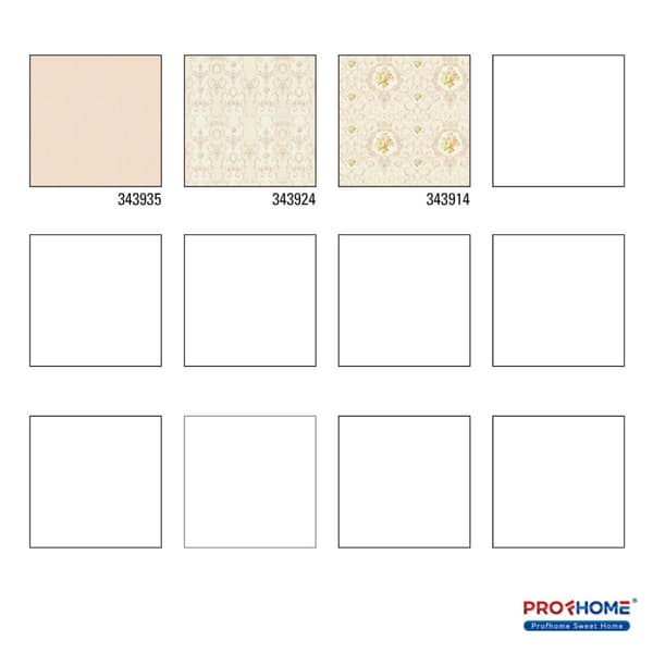 Non woven-tapet uni kulör Profhome 343935-GU lätt texturerad matt färg rosa 5,33 m2